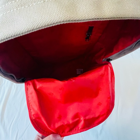 TEDDY ZIPPER BACKPACK IN DESERT CANVAS BY BAEKGAARD NWT - Picture 8 of 8